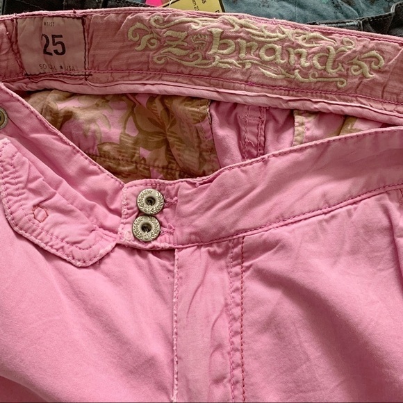 new-z Brand SuperSoft DistressedCotton Flare Pants - Picture 5 of 8